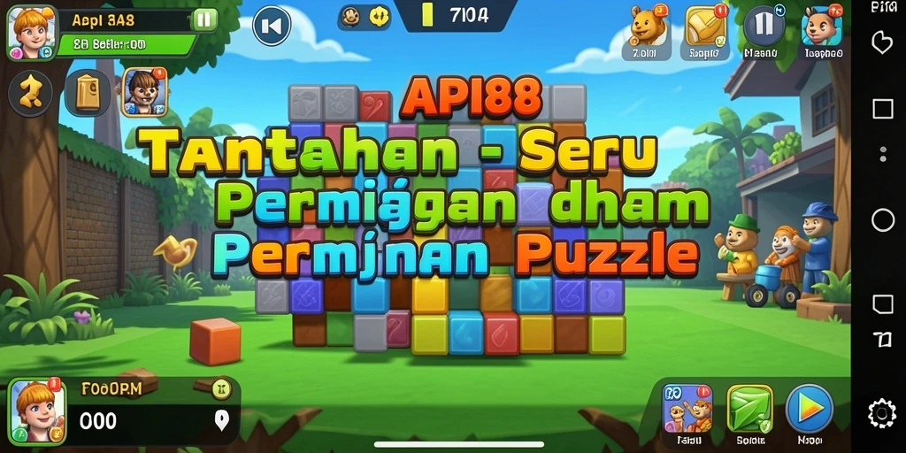Tampilan gameplay menarik dari API88 dengan teka-teki yang menantang.