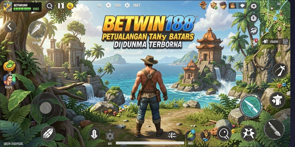 Tampilan gameplay BETWIN188 dengan petualangan Open World yang epik.