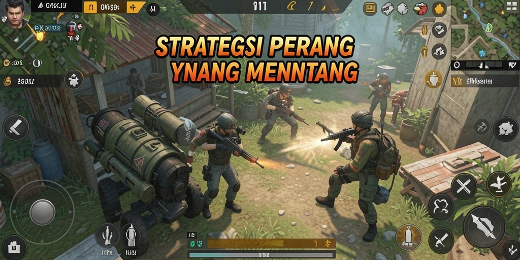 Tampilan gameplay OKJK yang mendebarkan dan strategis.