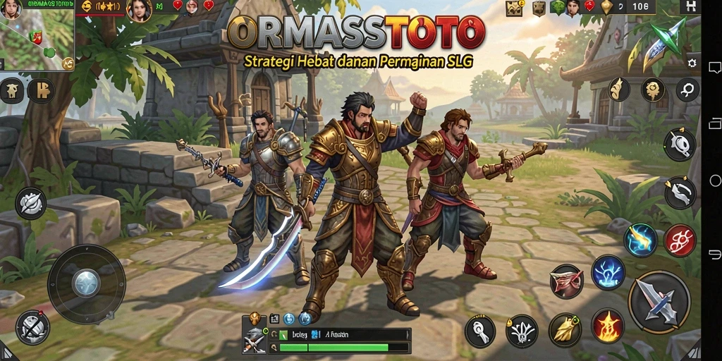 Tangkapan layar gameplay menampilkan aksi mendebarkan dalam permainan SLG.