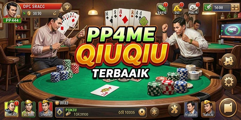 Tampilan gameplay seru dari PP444 QiuQiu.