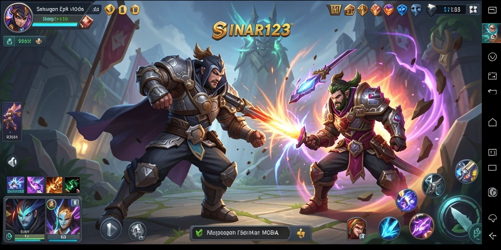 Tampilan gameplay seru dan strategi dalam SINAR123.