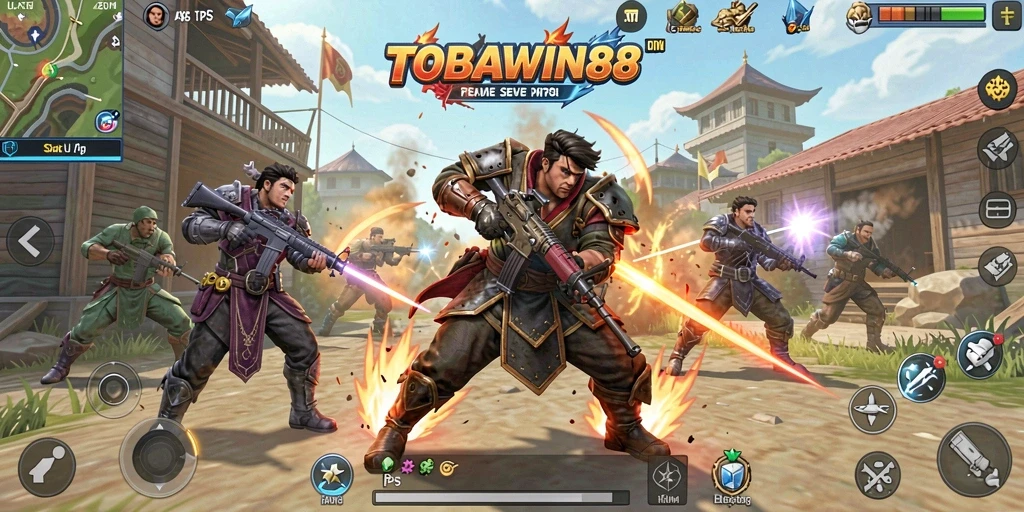 Gameplay menarik dalam TOBAWIN88 dengan tampilan grafis yang memukau.