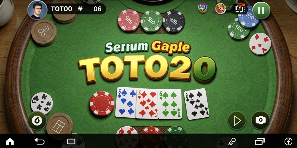 Tampilan gameplay Gaple yang menarik dan interaktif.